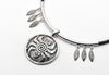 Ethnischer Schmuck, Spinne Silber Kette Rubin, Tribalschmuck, Talisman, Anhänger mit Spinnenmotiv, Schmuck Tiermotiv, animalischer Schmuck, Arachnophobie