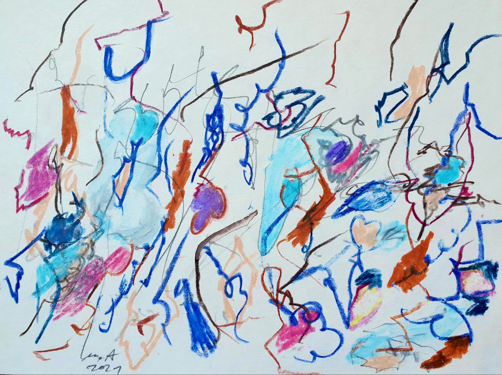 Mo Scribbles Around No. (4)