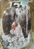 Acryl Collage Acrylmalerei Kunst Therapie Salutogenese des Bildlichen 