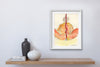 Watercolour Aquarell Malerei Frau Nackt Akt Woman Nude act Erotische