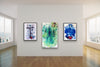 Collage MixedMedia FineArt Abstrakt Acrylmalerei SexualAbuse Ausstellung