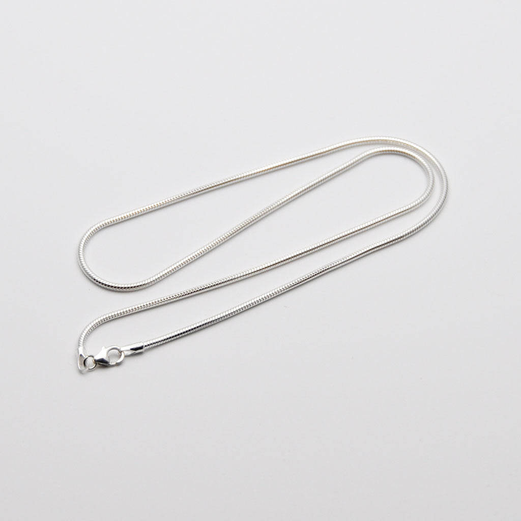 Snake Chain, Schlangenkette, Silberkette 925 Silber Halsband Frau Herr 