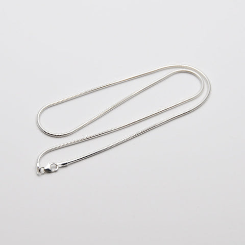 Snake Chain, Schlangenkette, Silberkette 925 Silber Halsband Frau Herr 