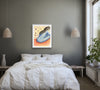 Watercolour Aquarell Malerei Frau Nackt Akt Woman Nude act Erotische