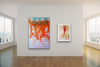 Collage FineArt mixedMedia Abstrakt Acrylmalerei SexualAbuse Vulva Phallus