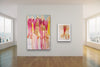 Collage Abstrakt Acrylmalerei MixedMedia FineArt Ausstellung SexualAbuse