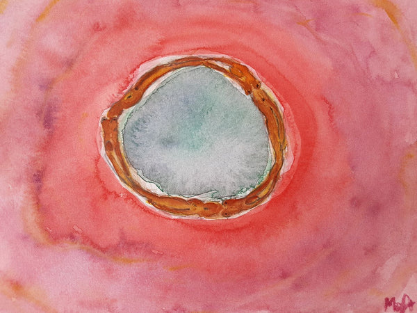 Water Colour Aquarellmalerei Figürlich Frauen Akt Abstrakt Erotic