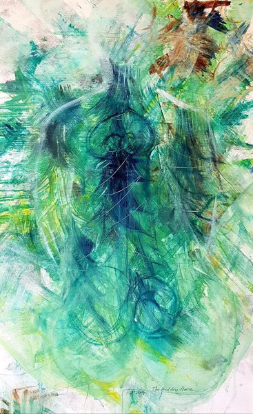 Collage MixedMedia FineArt Abstrakt Acrylmalerei SexualAbuse Kunsttherapie