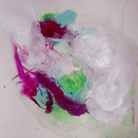 Acrylic Painting Acrylmalerei Fine Art Collage Abstrakt Viszeral