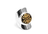 Ethnischer Schmuck, Spinne Silber Schildring, Tribalschmuck, Talisman, Shield Ring Spider Motif, Schmuck Tiermotiv, animalischer Schmuck, Arachnophobie, Shield Ring