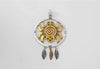 Ethnischer Schmuck, Spinne Anhänger, Tribalschmuck, Talisman, Silberanhänger Spinne, Anhänger Tiermotiv, animalischer Schmuck