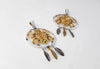 Ethnischer Schmuck, Spinne Anhänger, Tribalschmuck, Talisman, Silberanhänger Spinne, Anhänger Tiermotiv, animalischer Schmuck