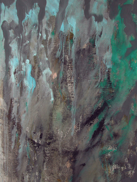 Acrylic Painting Acrylmalerei Expressionismus Abstrakt Canvas Viszeral