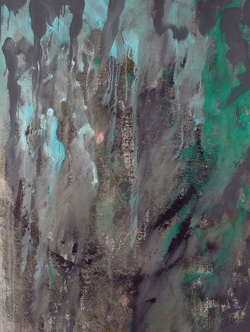 Acrylic Painting Acrylmalerei Expressionismus Abstrakt Canvas Viszeral
