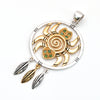 Ethnischer Schmuck, Spinne Anhänger, Tribalschmuck, Talisman, Silberanhänger Spinne, Anhänger Tiermotiv, animalischer Schmuck