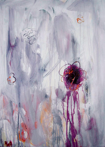 Acrylic Painting Acrylmalerei FineArt Expressionismus Abstrakt Collage